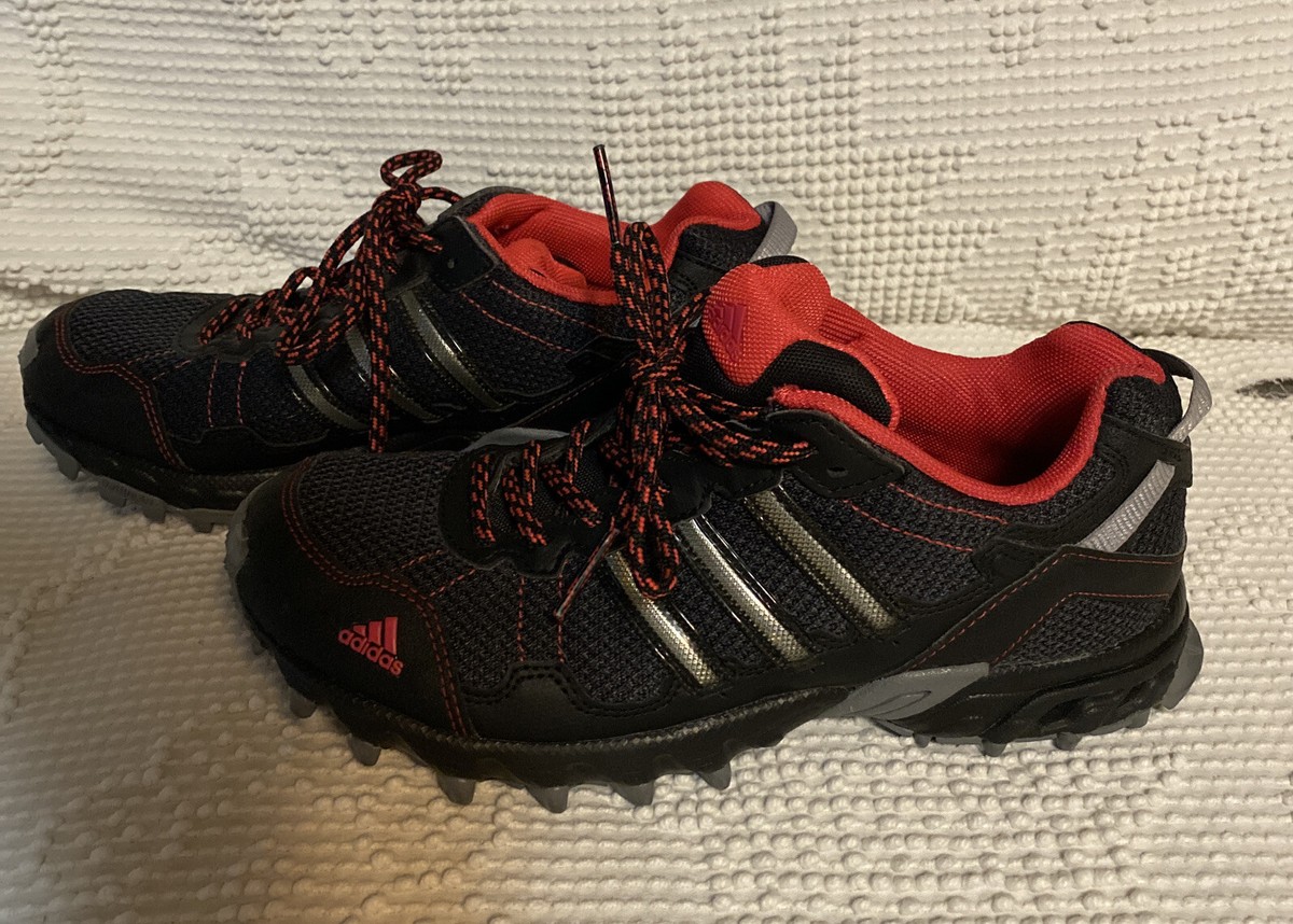 Adidas PYV702001 lace up running training sneakers Adidas womens PYV 702001 Trail Running Shoes Size 7 Orange  main image 3