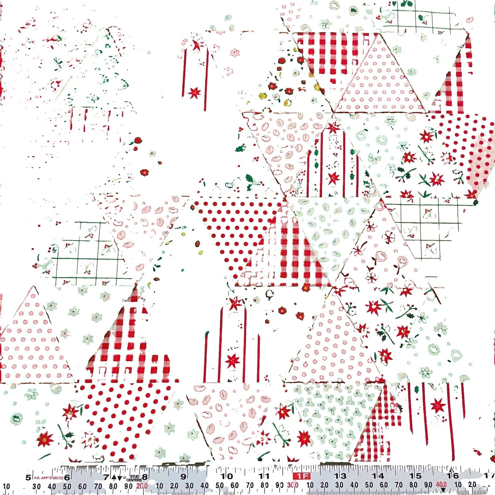 Holiday/Christmas Craft Fabric Remnants