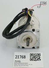 21768 PANASONIC AC SERVO MOTOR MQMA012A4F
