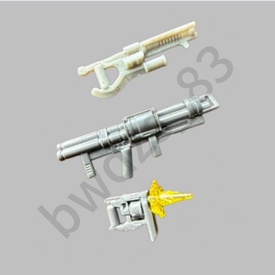 Mega Bloks Halo HHC43 Rocket Launcher Shock Rifle Mangler Model in Loose 3X
