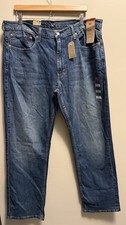 Levi  s 559 Relaxed Straight Jeans Men's 38x32 Blue Cotton Stretch Denim NWT