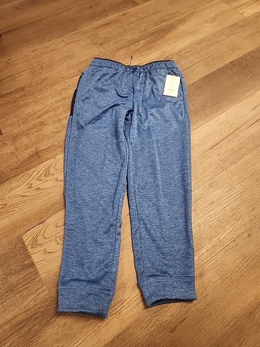 Athletic Works Boys Active Tech Fleece Pant, XXL (18) Blue Coast Heather