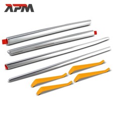 4x Kotflügel Zierleiste Vorne Hinten L+R Glänzend für Mercedes-Benz A207 C207