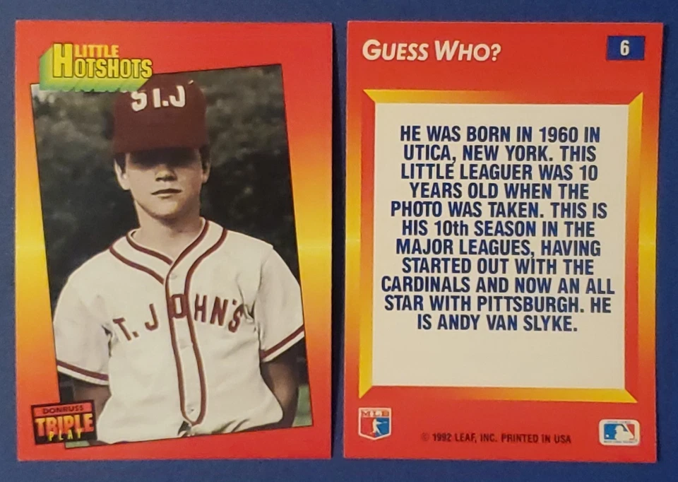 1992 DONRUSS TRIPLE PLAY BASEBALL CARDS & UNSCRATCHED GAME CARDS, TAKE YOUR PICK - Image 4 of 4