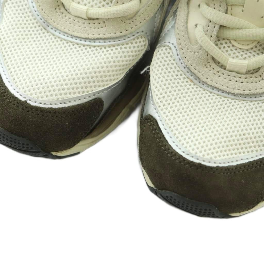 Asics Mens Sneakers US95 275cm Offwhite Brown Silver Used B thumbnail 3