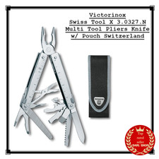 Victorinox Swiss Tool X 3.0327.N Multi Tool Pinz Knife w/ Pouch Switzerland
