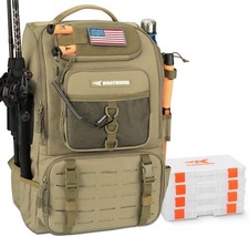 KastKing Karryall Fishing Tackle Backpack wit...