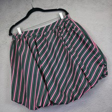 Wicked Paul Tazewell Skirt Womens XL Black Striped Bubble Hem Musical Fantasy