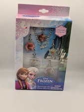 Disney Frozen Anna Elsa Olaf Interchangeable Charm Bracelet Set 5 Charms NIB