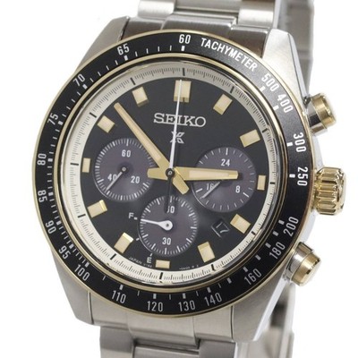Seiko Prospex Speed   Timer (SBDL113) V192-0AH0 Solar Black Working