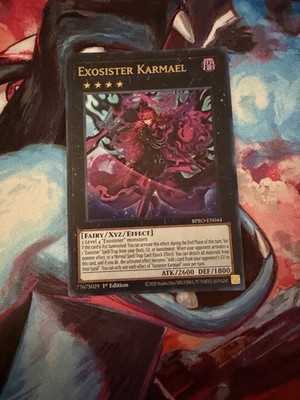 Yugioh!  Exosister Karmael BPRO-EN044 Burst Protocol 1st Edition NM