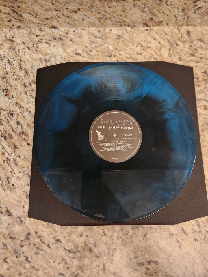 Cradle Of Filth The Principle Of Evil Made Flesh Vinyl Record LP New Galaxy - Image 2 of 4