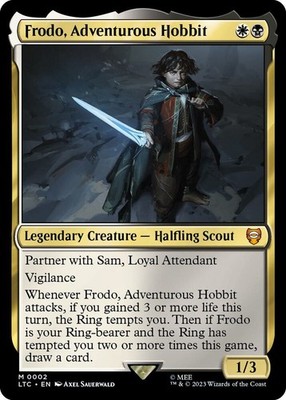 Frodo, Adventurous Hobbit M The Lord of the Rings: Tales of Middle-earth 2 NM