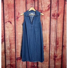 Old Navy Sleeveless Chambray Tunic Dress M