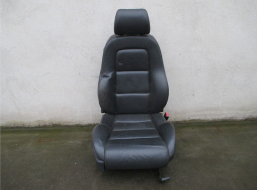 LEDER Beifahrersitz Sportsitz AUDI TT 8N Sitz Ausstattung schwarz