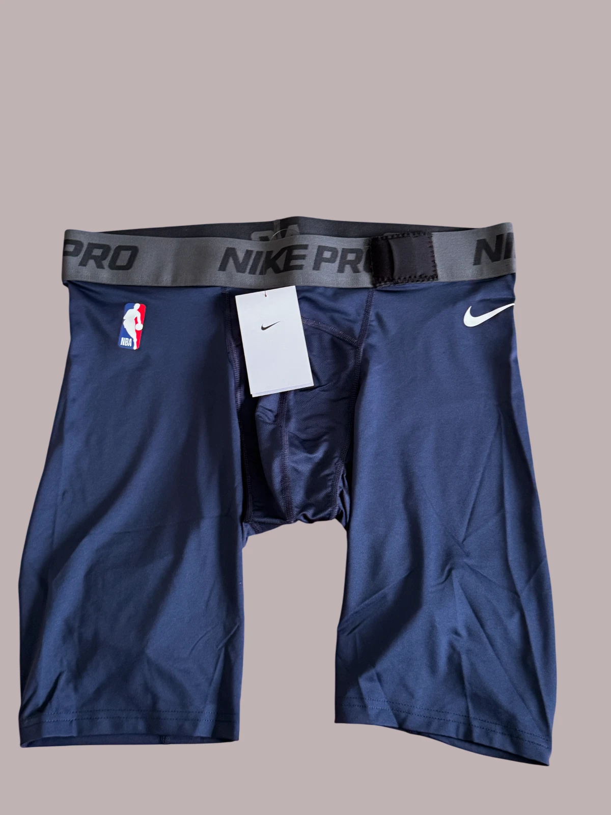 Nike Pro NBA Men's Compression Shorts Navy Blue Size 2XL New