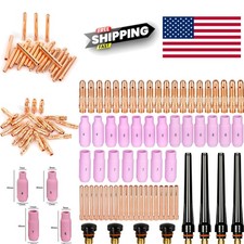 Precision Made 68 Piece TIG Welding Torch Accessory Kit for Optimal Performance