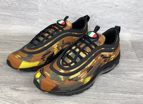 Nike Air Max 97 PRM QS, Italian Army Camo, UK 10.5, EU 45.5, US 11.5, AJ2614-202 - Picture 11 of 20