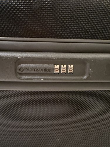 Samsonite 90’s Black Train Case Cosmetic Case, Mirror, & Combin. Lock - Afbeelding 6 van 16