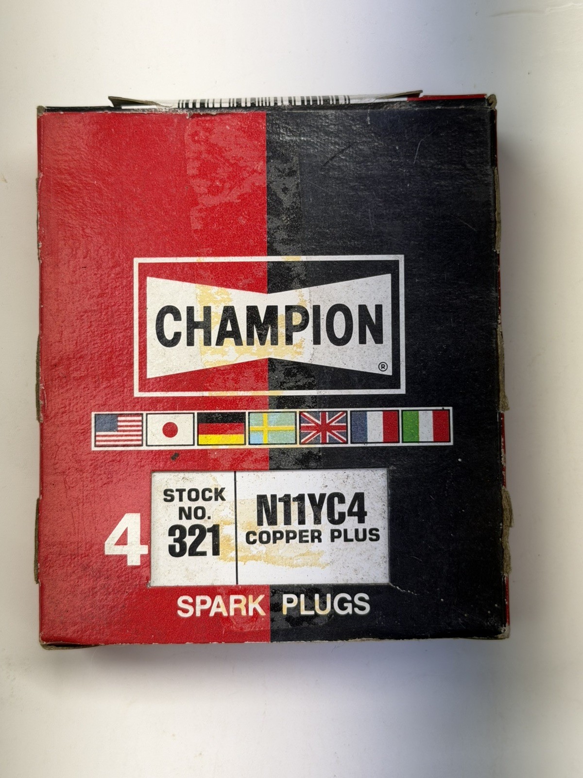 Champion Spark Plugs - N12Y - Set of 4 - New from Old Stock