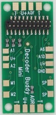 Nixtrainz NTZ8 Decoder Buddy Mini 21 Pin 4 output 2.2k Resistors DCC Qty Discou