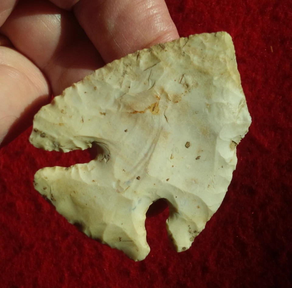 PUNTA DE FLECHA DELGADA 2-3/8" SNYDERS ILLINOIS Auténtico Punto de Proyectil PUNTO DE ESPERANZA Foto 4 de 4