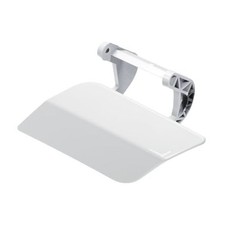 1 Pcs Front Bumper Headlight Washer Nozzle Cover Cap for Left Side White