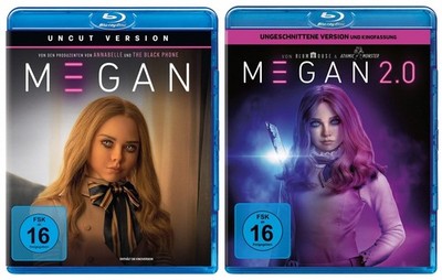 M3GAN + M3GAN 2.0 - (MEGAN)  Teil 1 & 2 im Set  # BLU-RAY-NEU