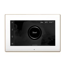 Mr. Steam ISXWHPG iSteamX Steam Control and Steamhead in White Polished Gold