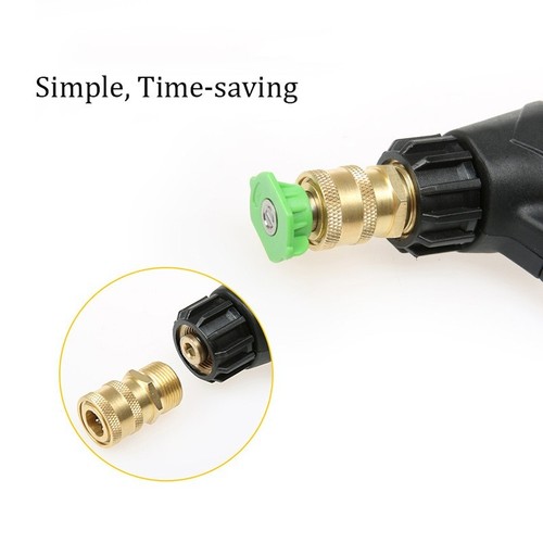 Adaptateur de pistolet pour nettoyeur haute pression avec raccord femelle 1/4'' à connexion
