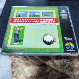 NEOGEO  CD CDZ  Big Tournament Golf - neo turf masters SNK NEO GEO SPINE CARD