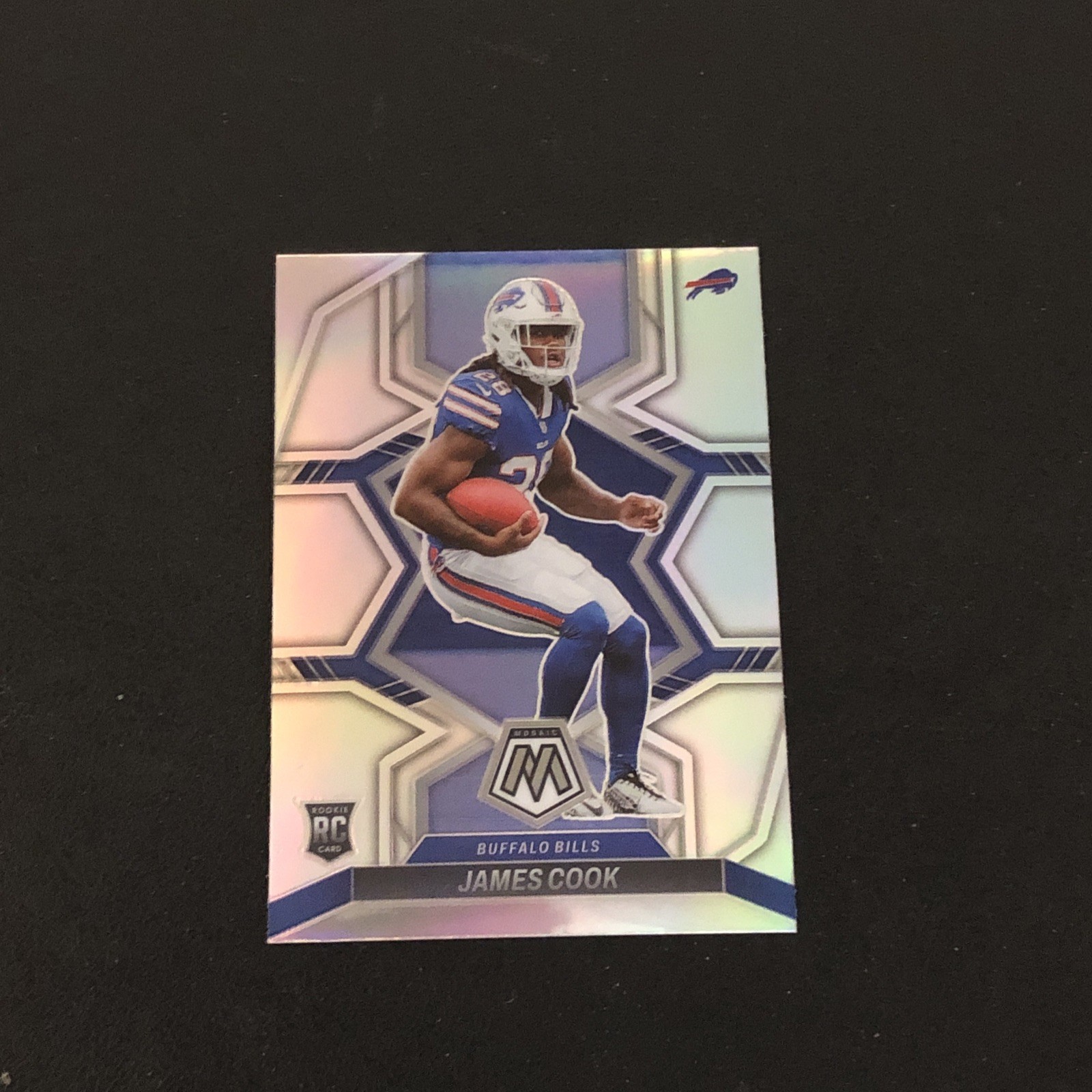2022 Mosaic JAMES COOK Silver Prizm #309 Rookie Card RC Bills SP
