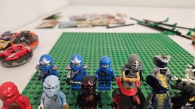 Lego Ninjago Minifig Lot NRG Cole, Zane, Kai, 9572, 9590, 9591, 9573, 9566, 9552