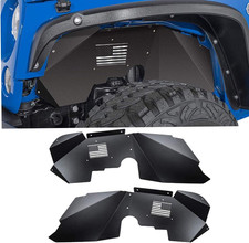 Front Inner Fender Liner Compatible with Wrangler 2007-2018 JK JKU  Unlimited 2