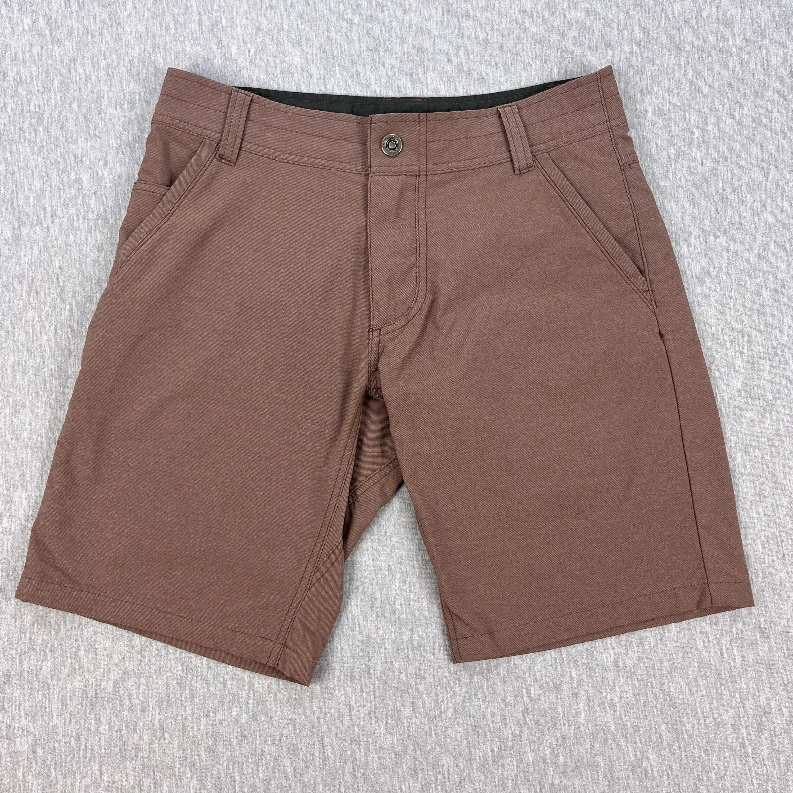 Kuhl Shift Amphibia Shorts Mens 30 Terra Cotta Reddish-Brown 9.5" Inseam Hiking
