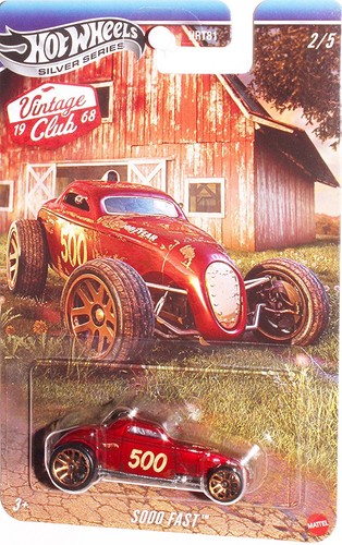 Hot Wheels 2025 Silver Series Vintage Racing Mix 2 - Custodia Da 10 Pezzi Sigillata In Fabbrica