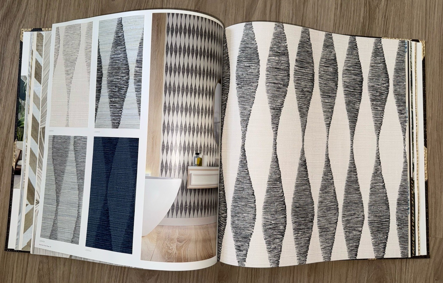 Wallpaper Sample Large Book Arts Crafts Wallquest Savannah Grass Nature