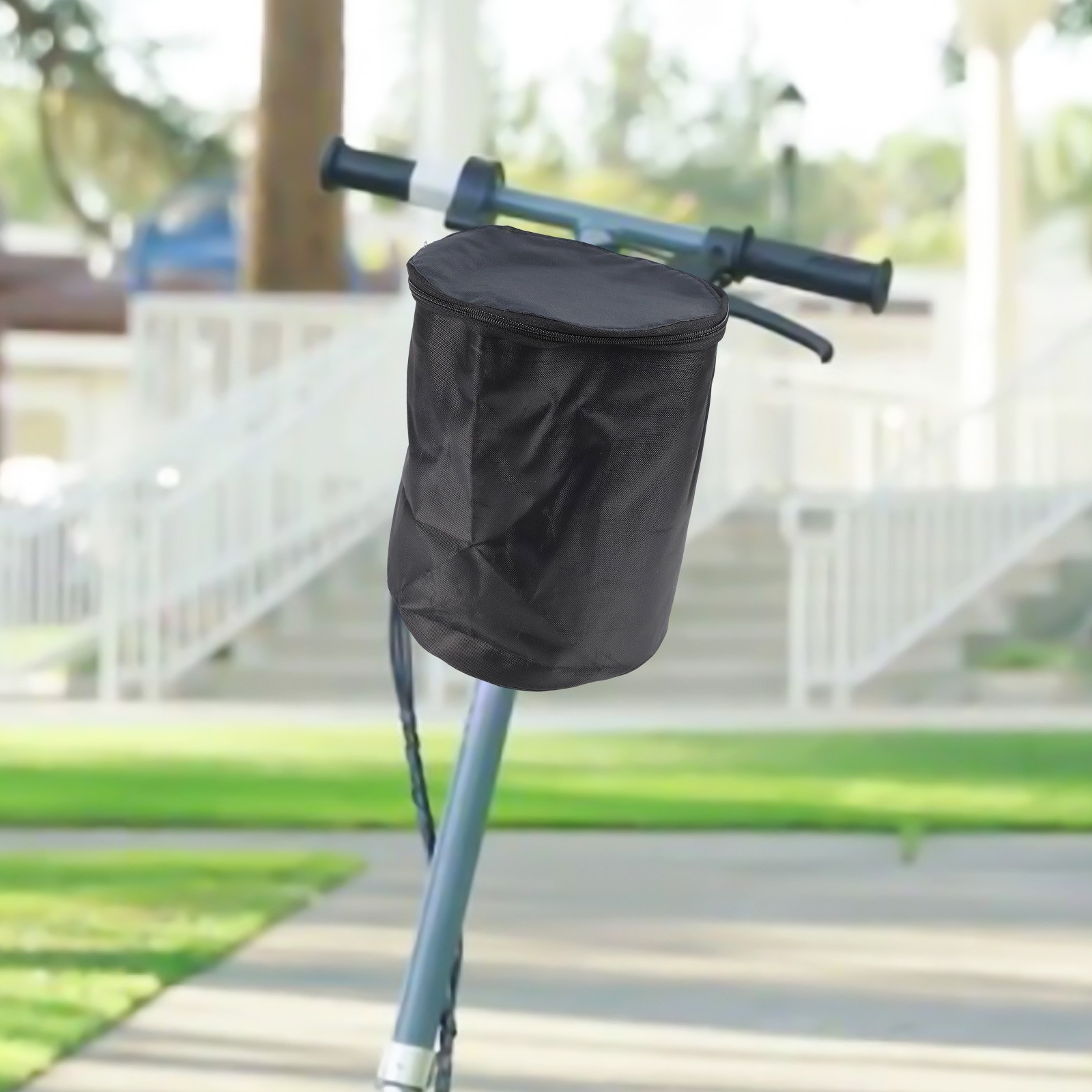 как выглядит Sophisticated Design in an Easy Install Canvas Carrying Bag for Scooters фото