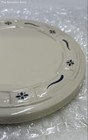 Longaberger Pottery Traditions Woven Beige Round Spoon Rest Trivet Plate — photo 5