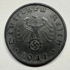 1941 Germany 10 Reichspfennig — photo from another recent sale