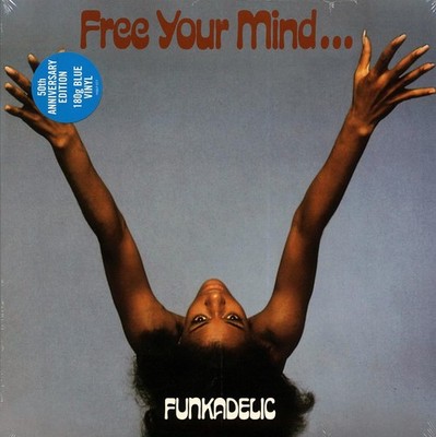 Funkadelic Bulk Lot 2 Vinyl Records, 3xLP, 50th Anniversary, Limited, 180g, Blue