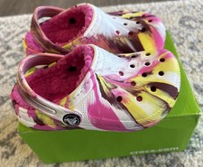 Toddler Classic Lined Marbled CGT Crocs