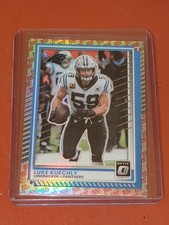 2025 DONRUSS OPTIC LUKE KUECHLY RETAIL CASE HIT 100 EMOJI PRIZM PARALLEL HOF