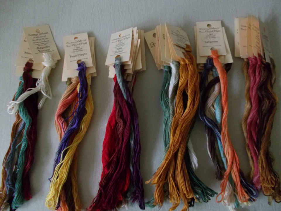 Classic Colorworks Hand Dyed Threads Crescent Colours Cottage Colours 125 Skeins - Image 2 of 2