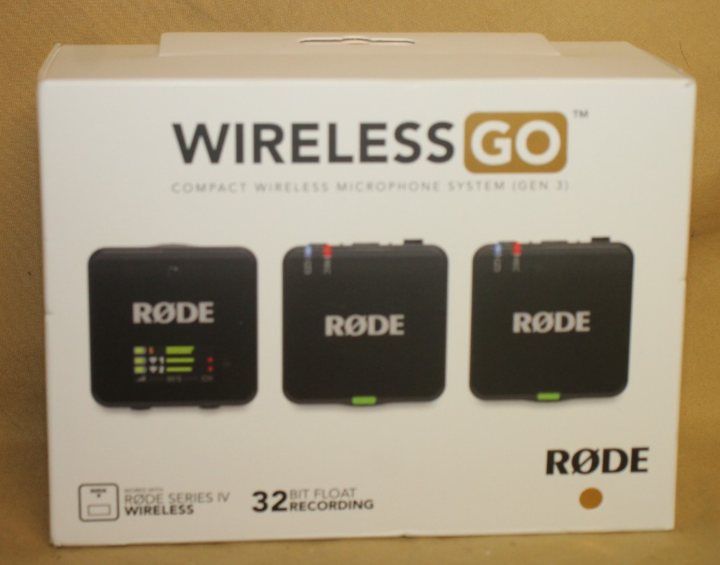 RODE Wireless GO Gen 3 Compact Wireless Microphone System (gen 3