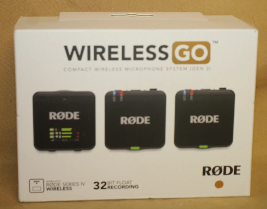 Rode Wireless GO Pro Audio Microphones for sale | eBay