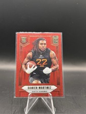 2025 Panini Donruss Elite - Rookies Damien Martinez #147 Red /99 (RC)