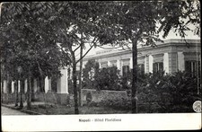 Ak Napoli Neapel Campania, Hotel Floridiana -...