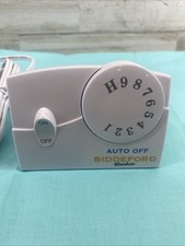 Biddeford TC11BA Auto Off Heated Electric Blanket Control Power 4 Prong