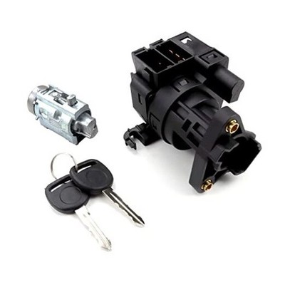 FEXON Ignition Switch & Ignition Lock Cylinder with 2 Keys Compatible with